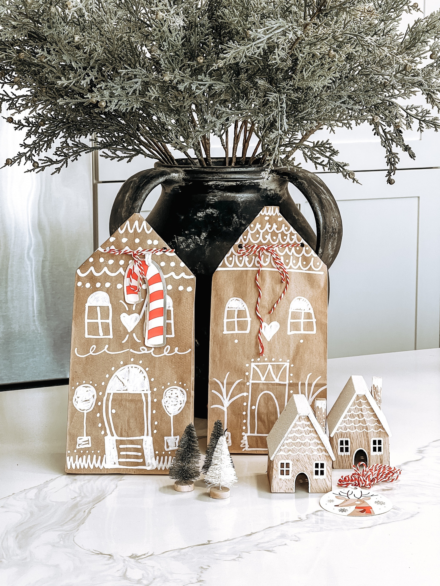 Gingerbread house gift bag 

#LTKHoliday #LTKkids #LTKhome