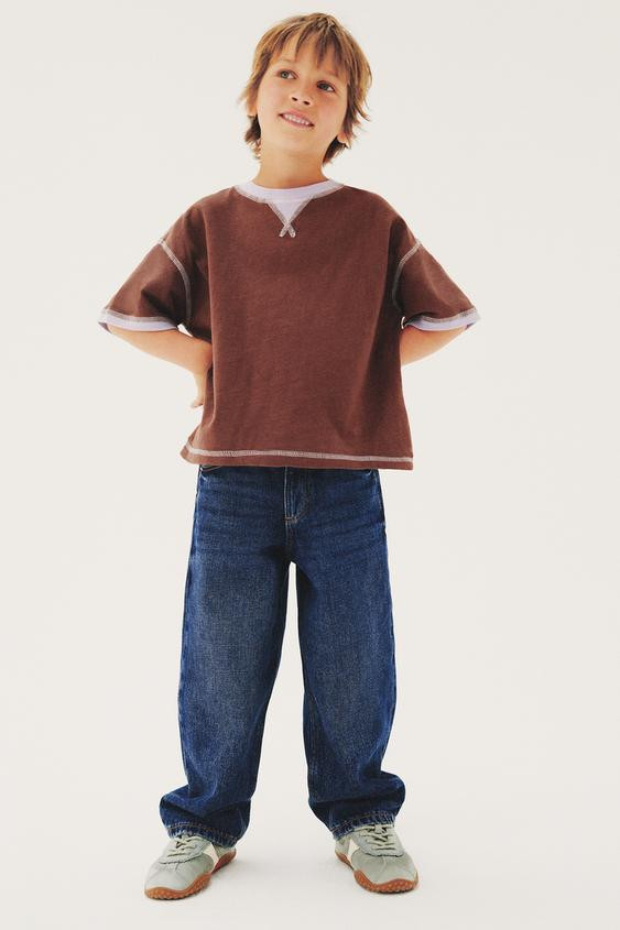 Zara - Baggy Jeans - Grey - 6 Years (116 Cm) - Kids | Zara UK