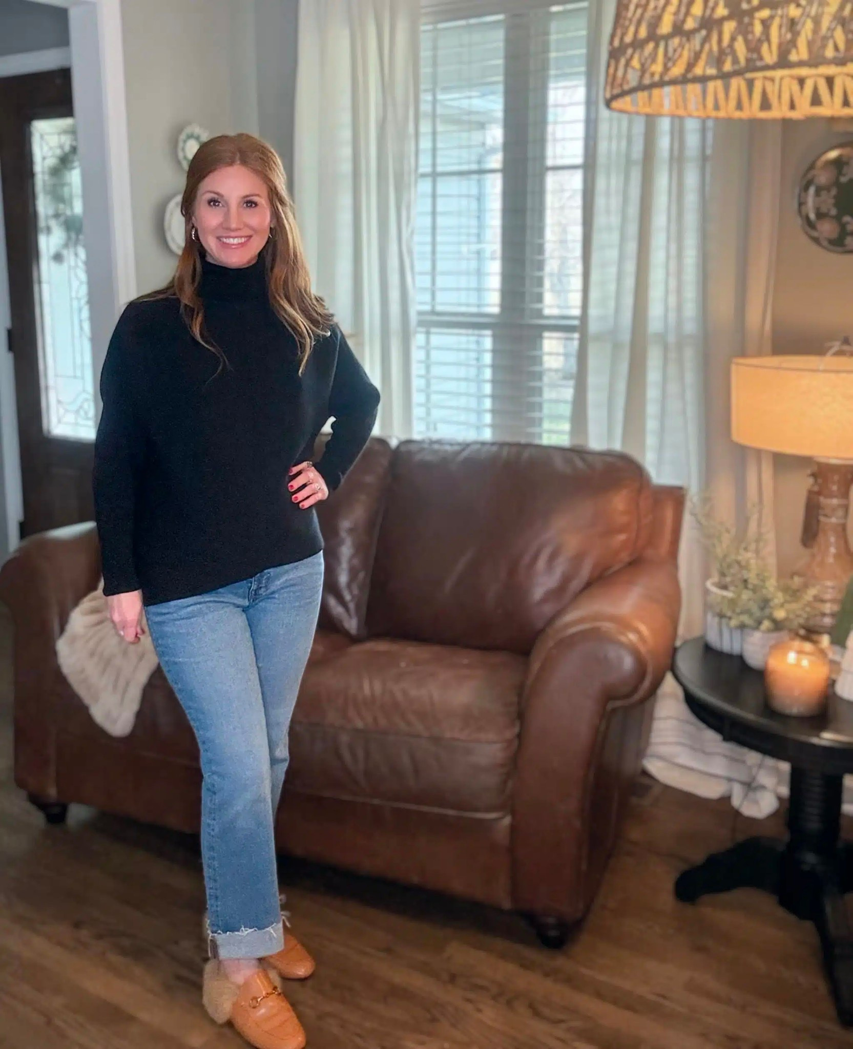 More Amazon favorites for Winter! This turtleneck sweater comes in multiple colors and is a great versatile piece to dress up or down. Stephanie is wearing a size small sweater and size 27 jeans. 

#LTKPetite #LTKWorkwear #LTKOver40
