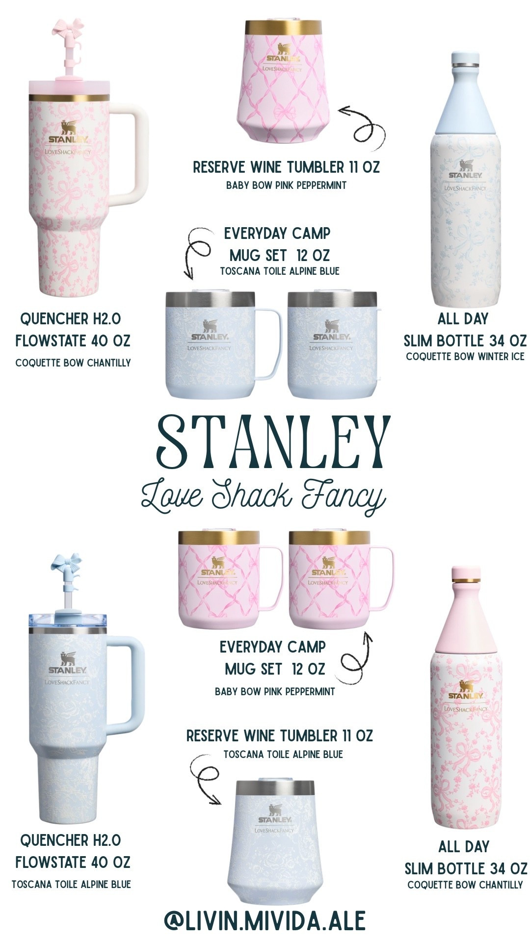 Love shack fancy 💕

#stanley #loveshackfancy #mug

#LTKGiftGuide #LTKFindsUnder100 #LTKSeasonal
