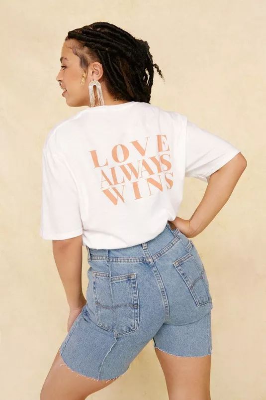 Love Always Wins Graphic T-Shirt | Nasty Gal (US)
