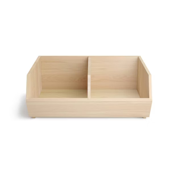 U Brands x RiOrganize Wood Stackable Bins | Target