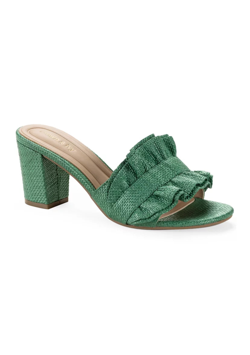 Pervie Ruffle Sandals | Belk