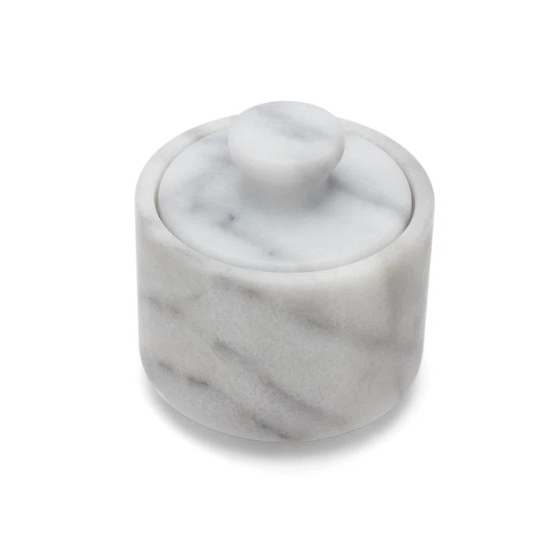 Fox Run Brands Marble Salt Cellar, White | Wayfair North America