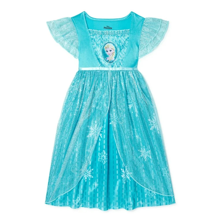 Disney Frozen Toddler Girls Elsa Gown, Sizes 2T-5T | Walmart (US)