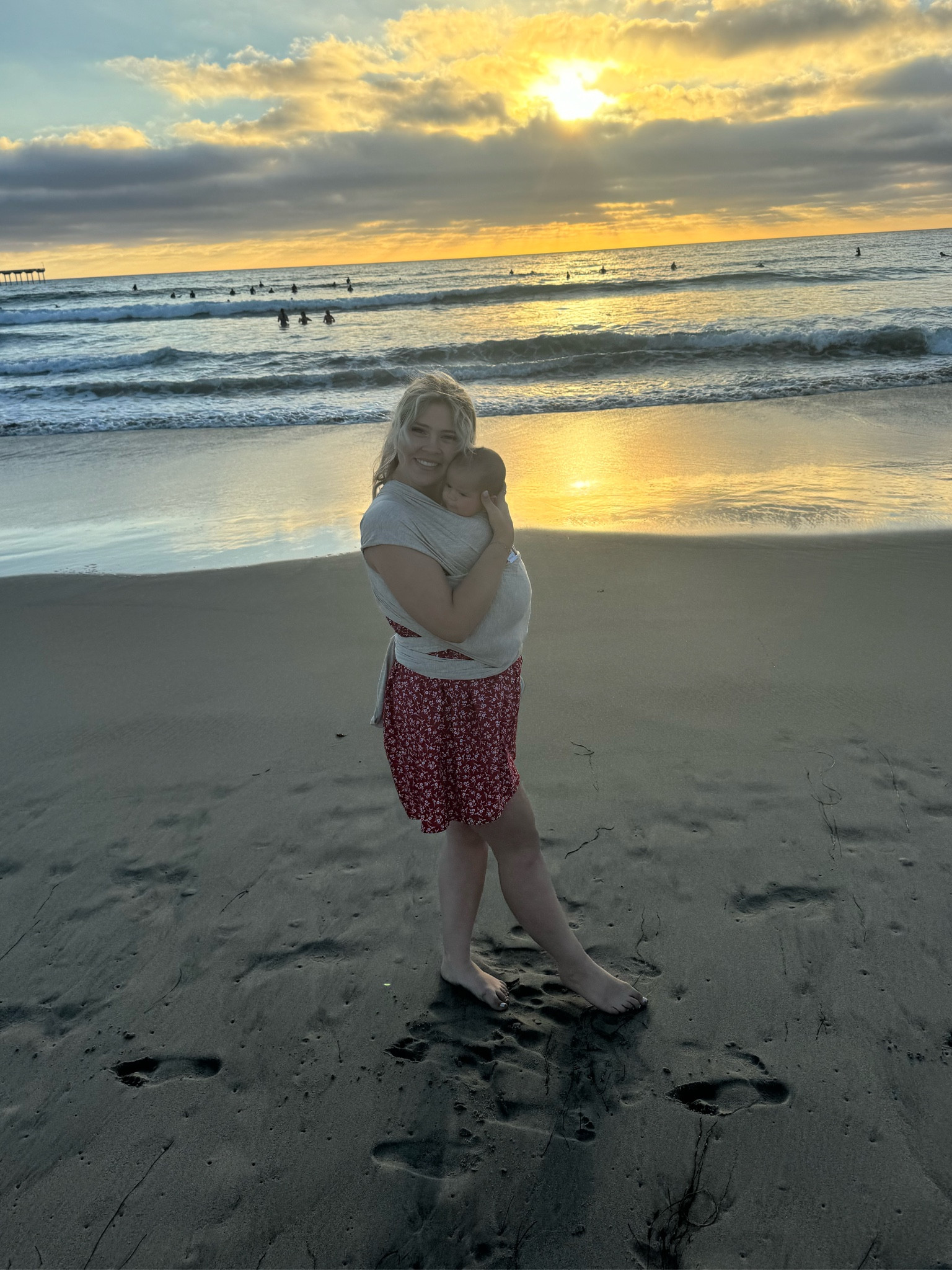 Loving every second of toting my baby around in his stretchy wrap! I will be devastated when I can no longer use my Solly Baby. So soft and comforting, a must have for any new mama! 

#LTKBump #LTKBaby #LTKKids