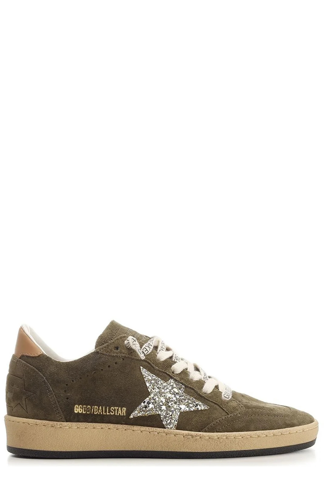 Golden Goose Deluxe Brand Ball Star Lace-Up Sneakers | Cettire Global