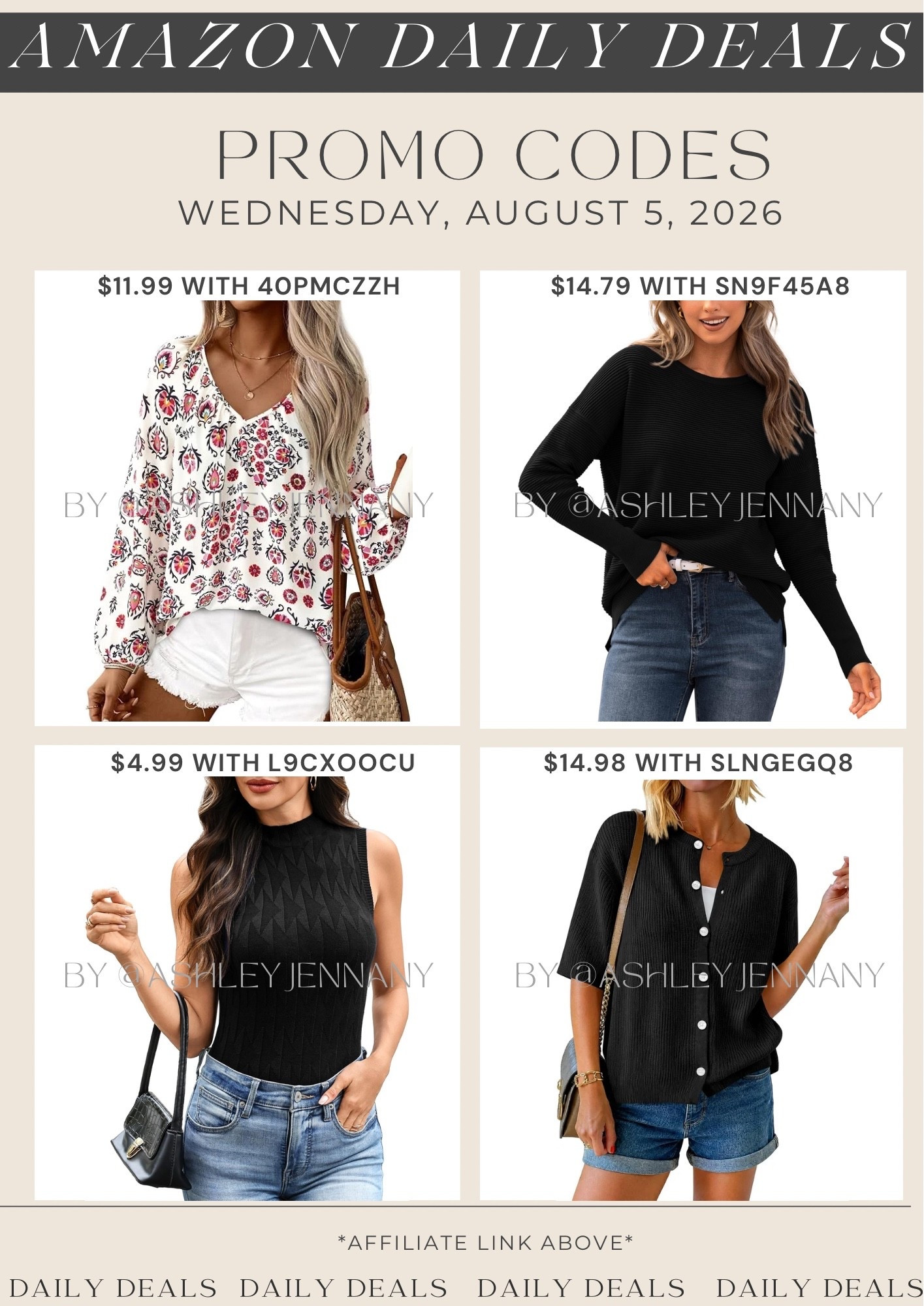 Amazon deals

#LTKSaleAlert #LTKMidsize #LTKSeasonal