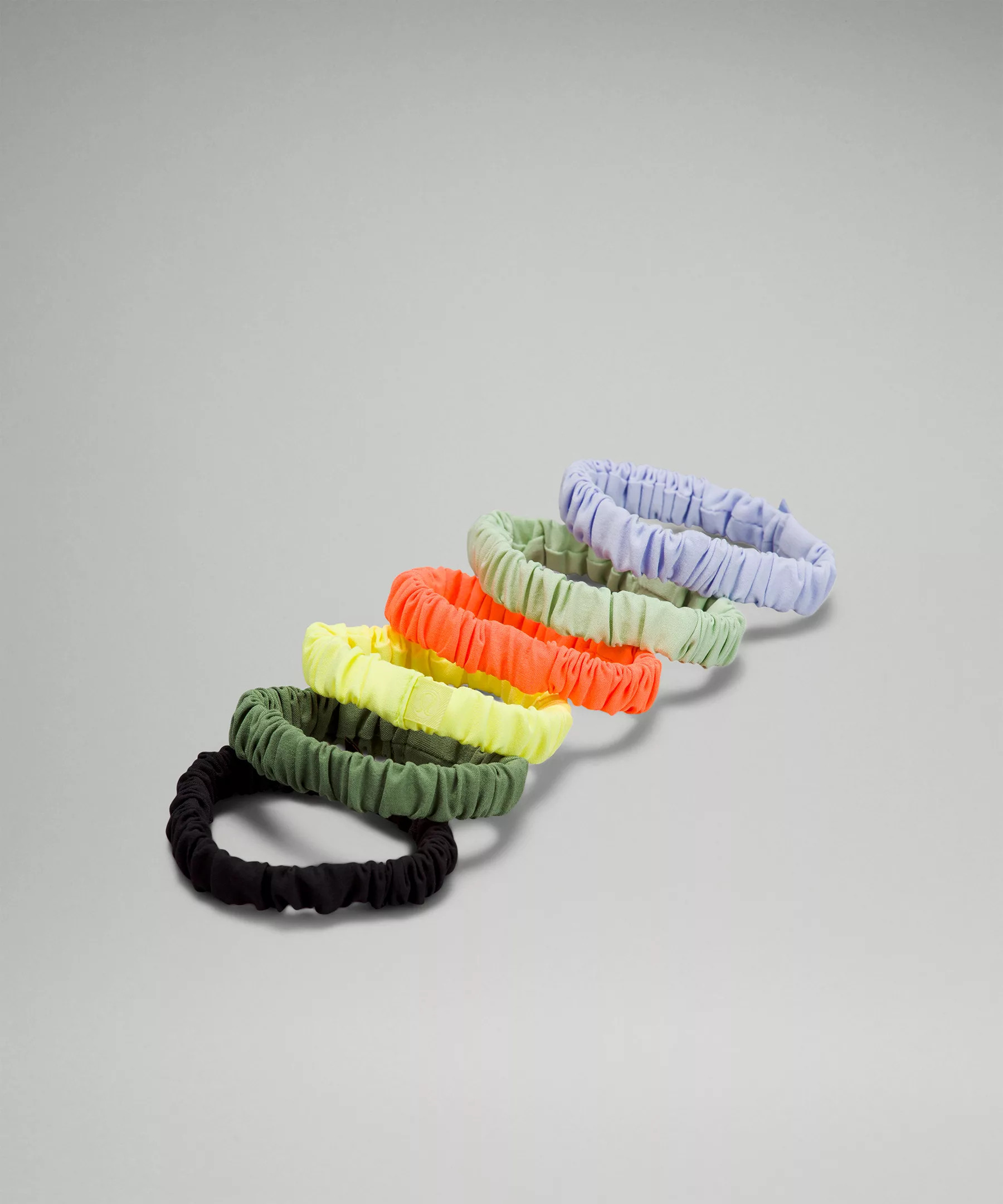 Skinny Scrunchie 6 Pack | Women's Hair Accessories | lululemon | Lululemon (US)