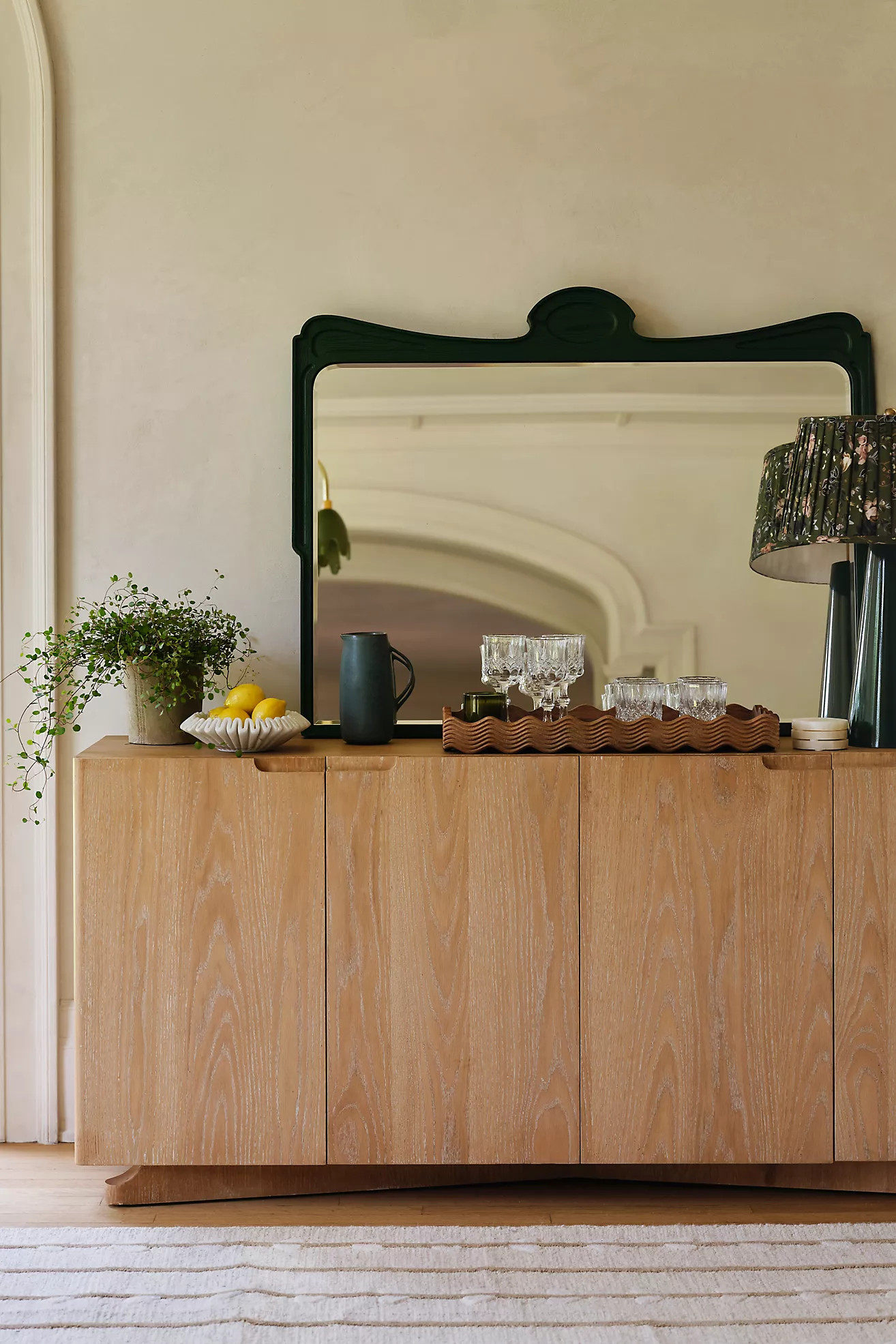 Ava Oak 72" Sideboard | Anthropologie (US)