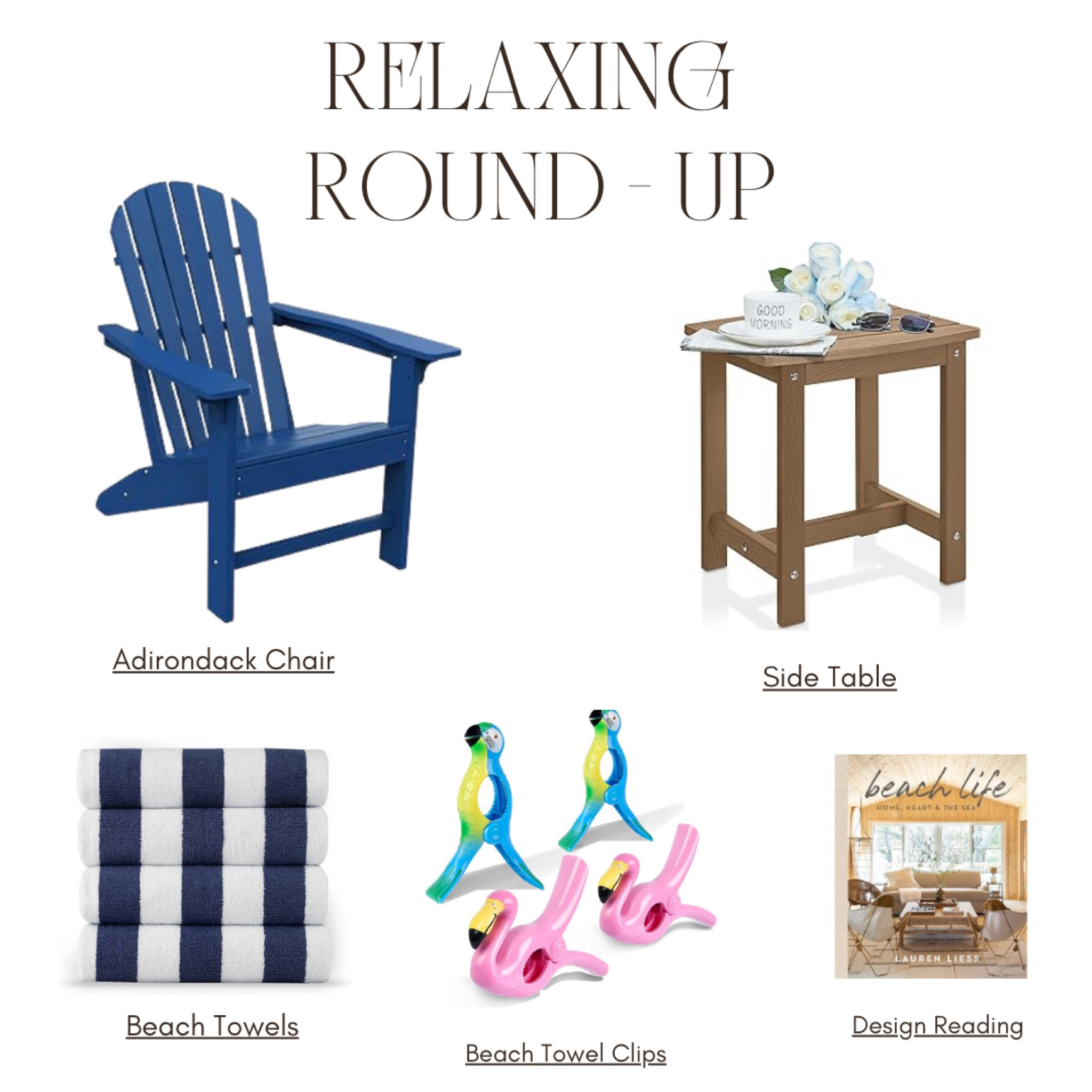 Relaxing roundup for a relaxing day.

#LTKSeasonal #LTKSwim #LTKHome