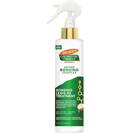 Palmer s Coconut Oil Formula Amino Bonding Complex Bonding Leave In Treatment 6.7 oz | Walmart (US)