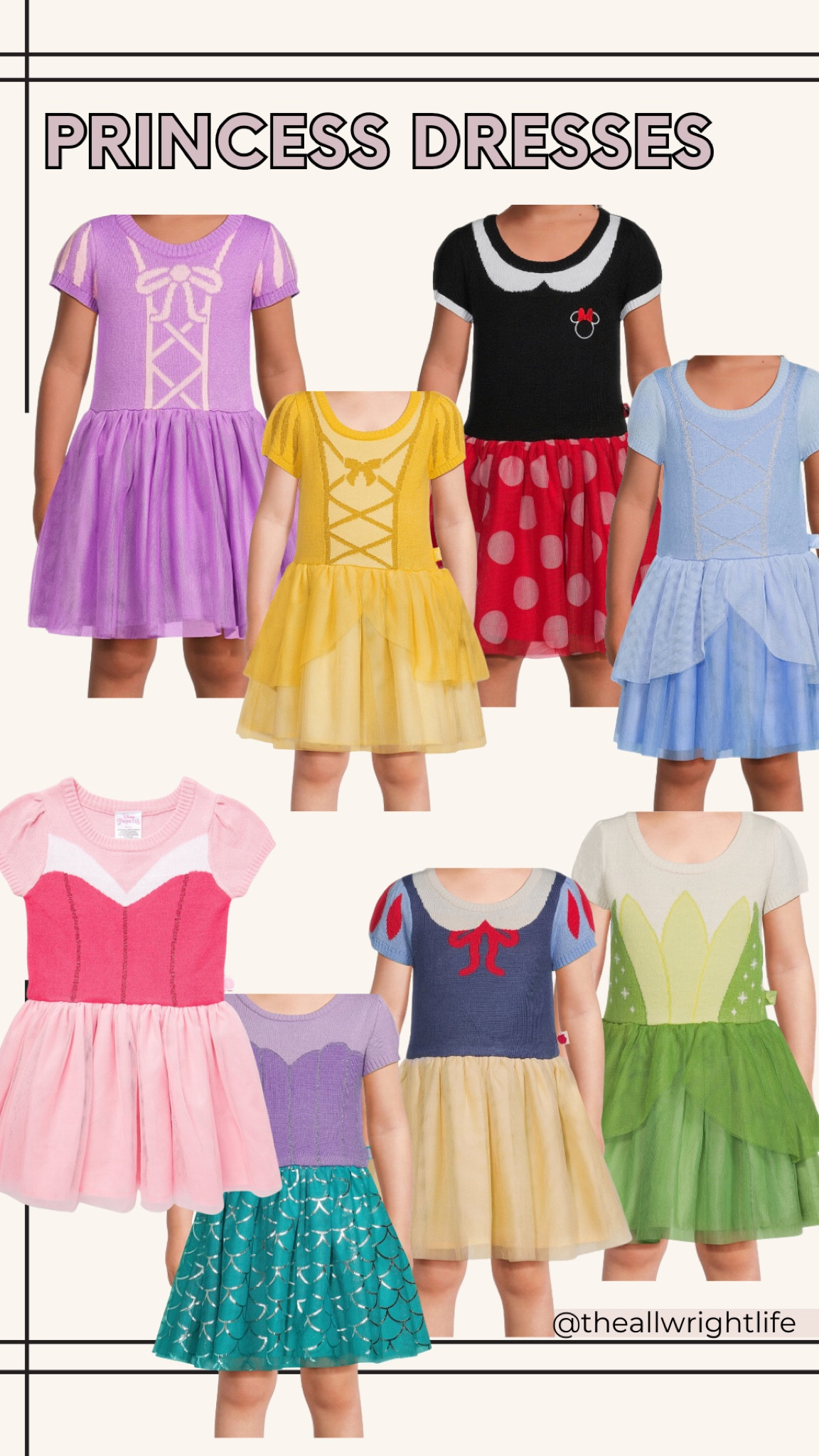 comfortable disney princess dresses