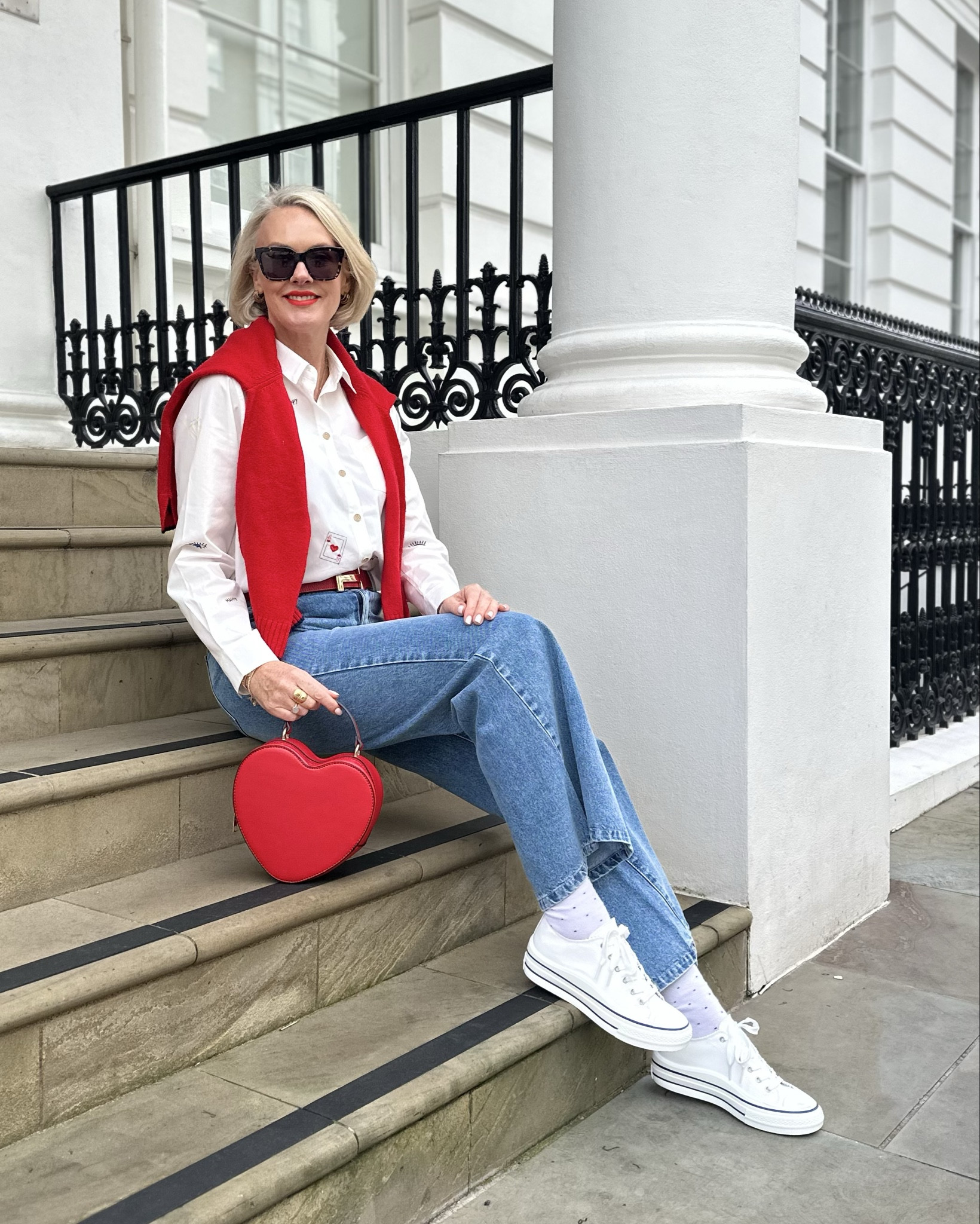 White shirt and jeans style 

#LTKuk #LTKover50style #LTKstyletip