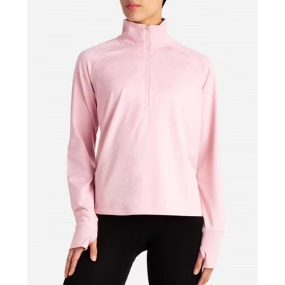 Women's Supersoft Quarter Zip Pullover Sweatshirt - Danskin M | Target