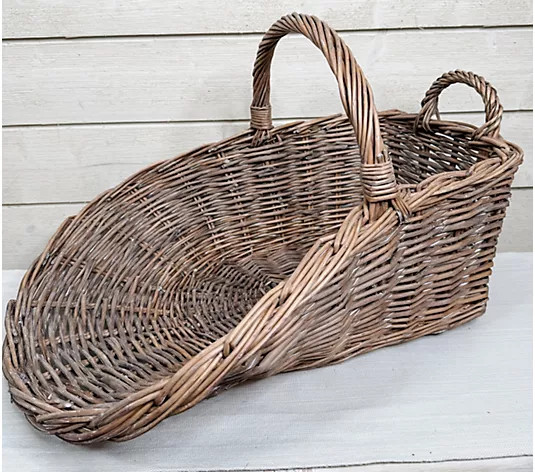 Make Your Selection: Simply Stunning Oversized French Market Basket by Janine Graff | QVC