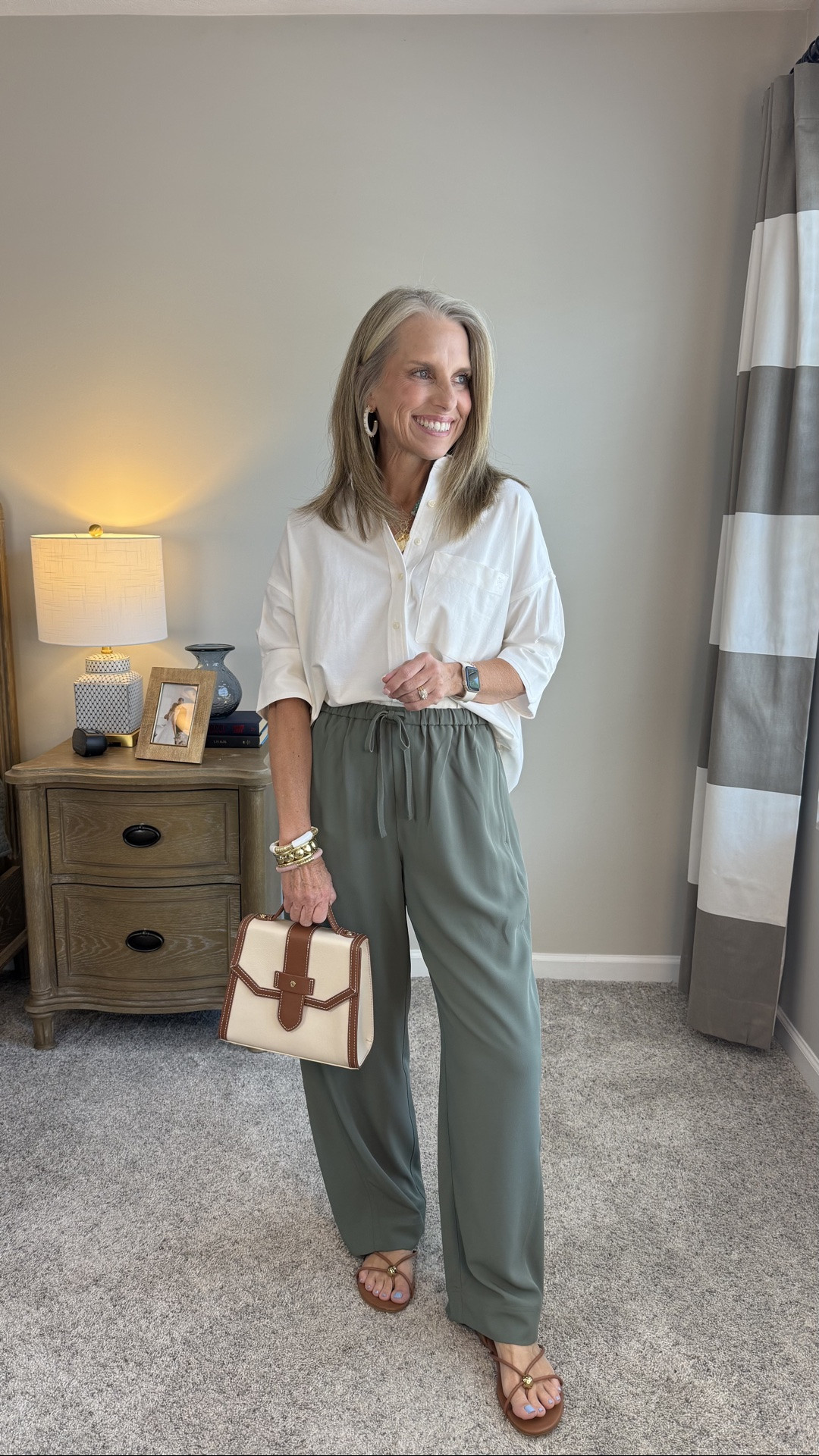 Have you tried these shirts from @Anthropologie I love them 😉 They’re constantly introducing new versions of the Mabel and now the cropped Merritt. Dress them up under a blazer or wear them casual with jeans or denim shorts.

#LTKdayinmylife #LTKootd #LTKOver40