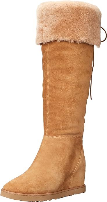 UGG Women's Classic Femme OTK Lace Over-The-Knee Boot | Amazon (US)