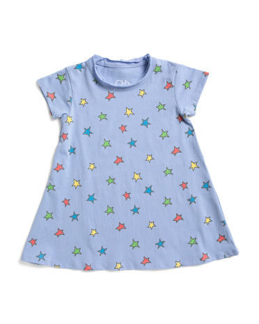 Girls Cotton Jersey T-shirt Dress | TJ Maxx