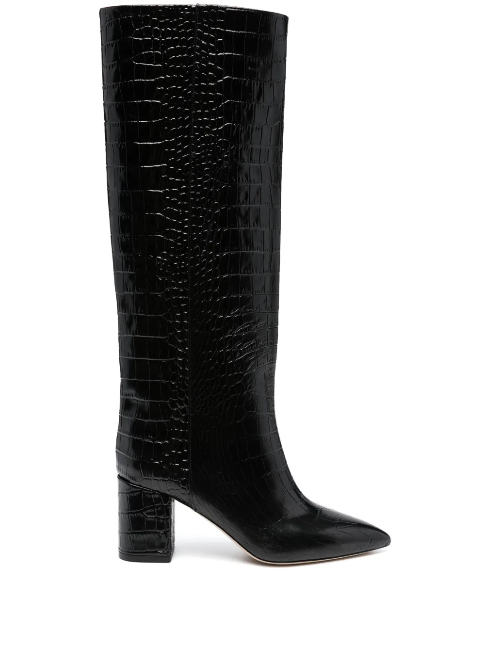 Paris Texas Anja 70mm crocodile-embossed Boots - Farfetch | Farfetch Global