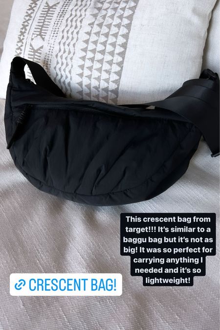 Target crescent baggu dupe purse 