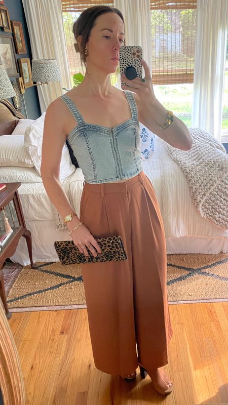 Another day, another outfit Inspo with these #amazonfashion palazzo pants! Shoes + bag are last season but I’ve shared dupes! 💕

#LTKunder50 #LTKstyletip #LTKsalealert