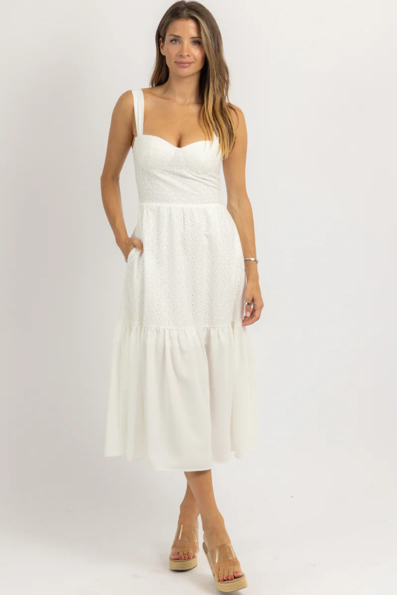 GRACE EMBROIDERED MAXI DRESS | L'ABEYE