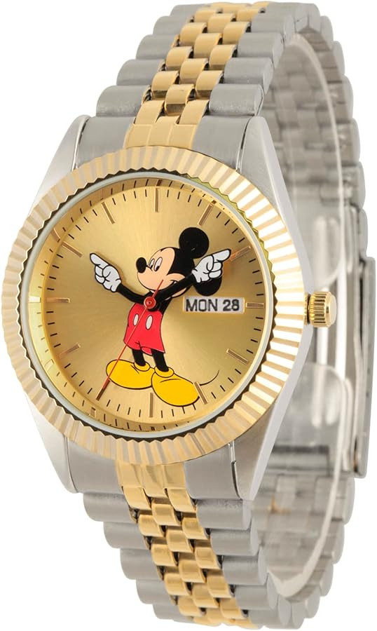 Disney Adult Classic Metal Bracelet Analog Quartz Watch | Amazon (US)