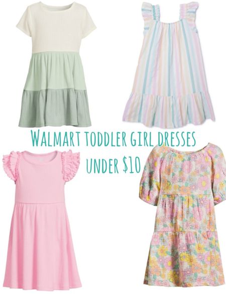 Walmart toddler girl dresses under $15! Wonder Nation dresses for baby and toddler girl! Summer and spring dresses!! 

#LTKfamily #LTKkids #LTKbaby