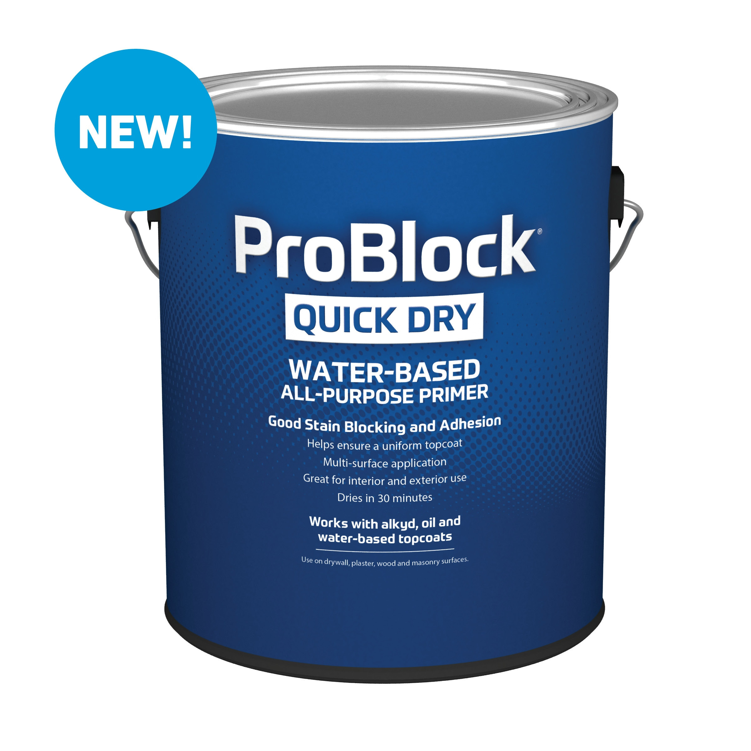 ProBlock Quick Dry Interior/Exterior High hiding Water-based Wall and Ceiling Primer ( 1-gallon )... | Lowe's