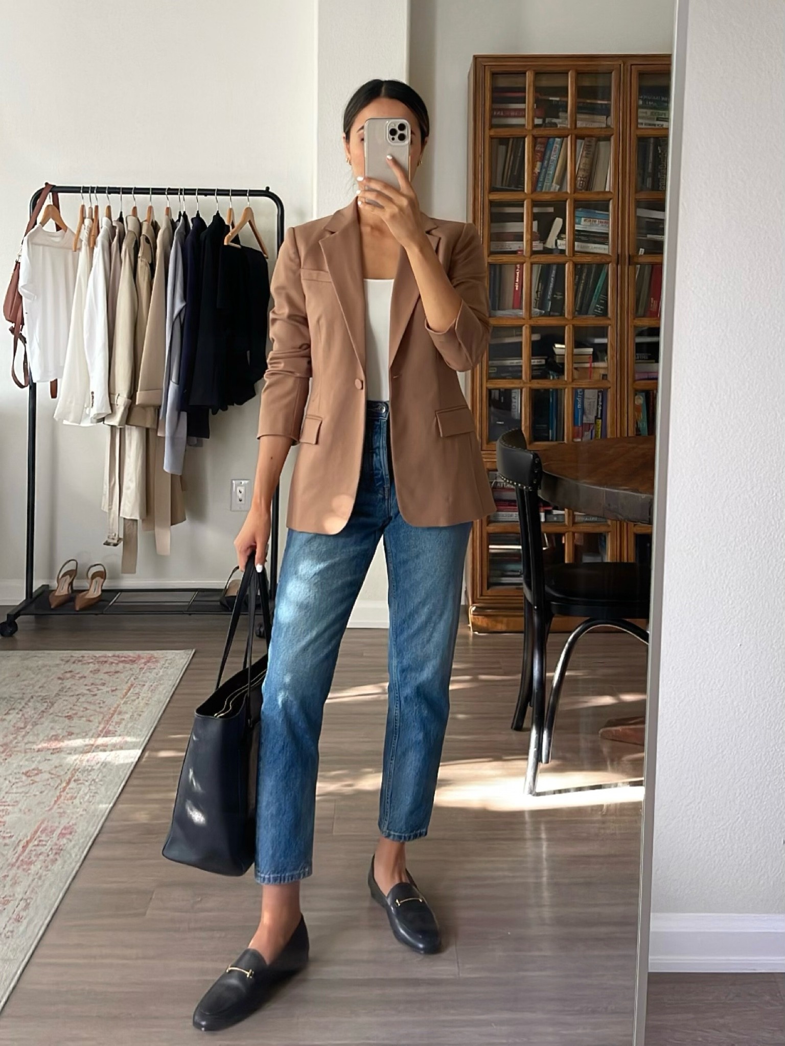 Toffee Women's Classic Twill Loose Fit Business Casual Blazer – Lookbook  Store