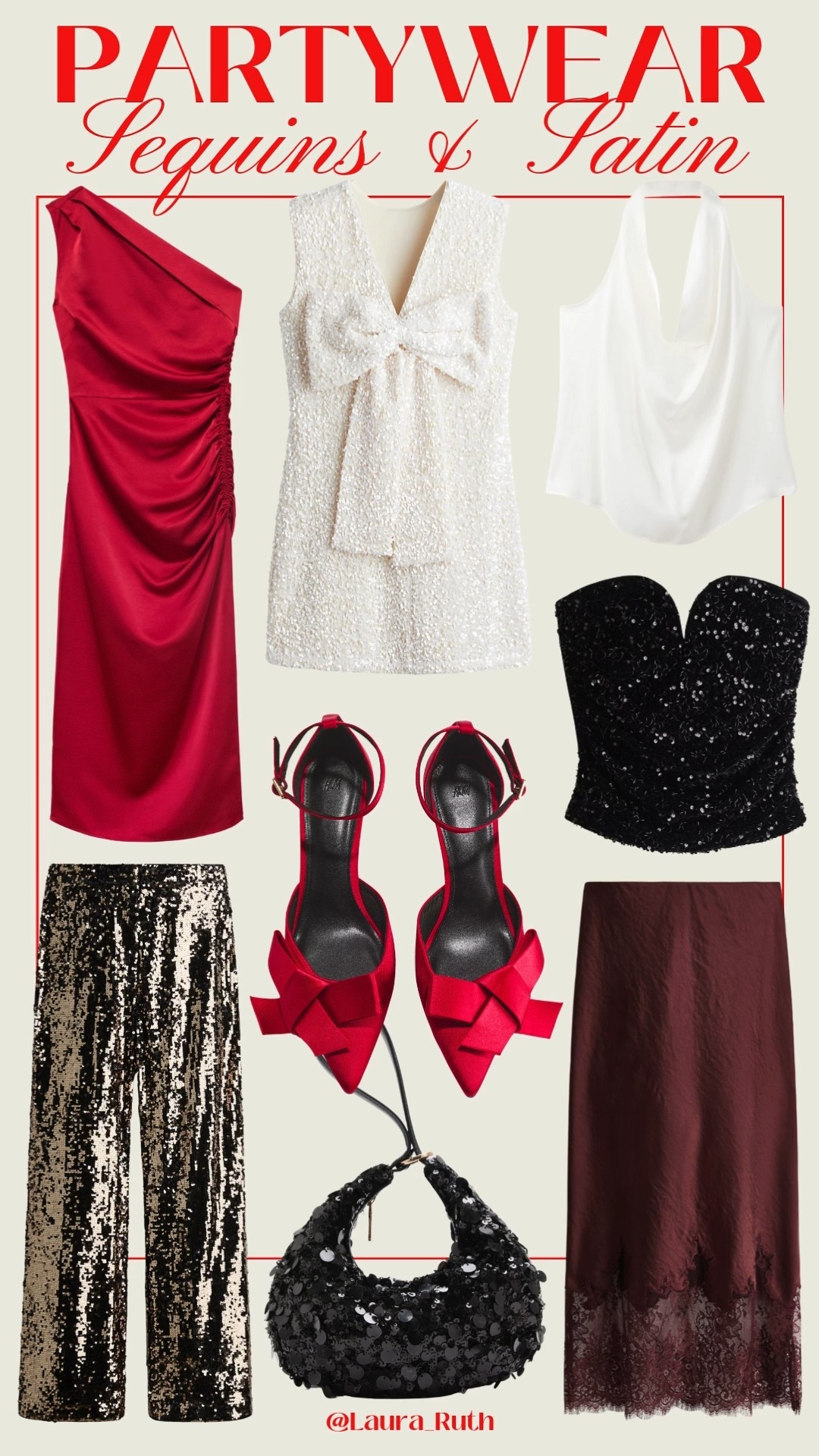 Sharing my top sequin partywear, satin dresses and festive holiday fashion finds perfect for every event from Christmas parties to New Year’s Eve. These sequin and satin tops, evening skirts and satin heels are ideal if you’re looking for holiday outfit ideas or winter party looks. ♥️✨💃🏻


#LTKuk #LTKfestive #LTKpartywear