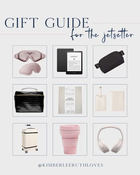 Gift guide for her: the jetsetter!

#giftsforher #holidaygiftideas #travelessentials #travelfinds

#LTKHoliday #LTKGiftGuide #LTKtravel