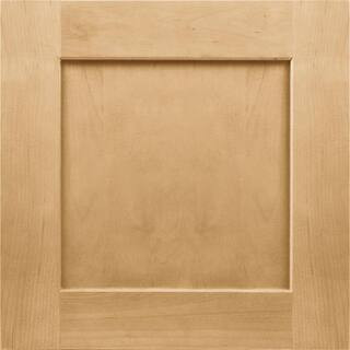 American Woodmark Reading 14 9/16-in. W x 14 1/2-in. D x 3/4-in. H Cabinet Door Sample in Maple R... | The Home Depot