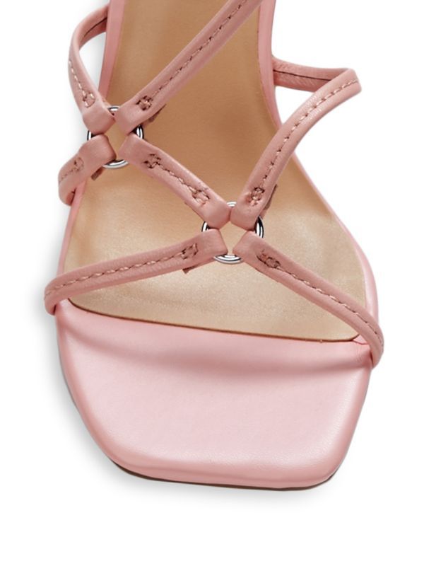 Rosalinda Leather Slingback Sandals | Saks Fifth Avenue OFF 5TH