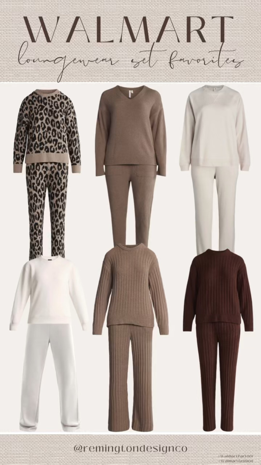 Cozy lounge set favorites from Walmart! @walmartfashion #walmartpartner #walmartfashion

#LTKTall