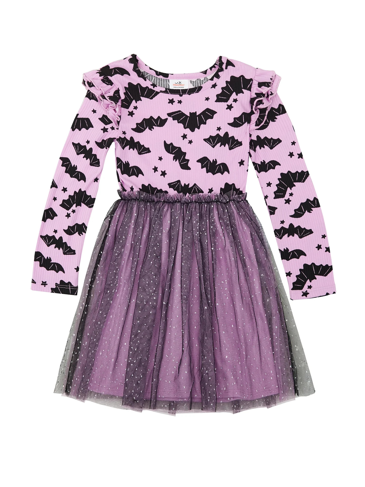 Way to Celebrate Toddler Girl Halloween Tutu Dress, Sizes 12M-5T - Walmart.com | Walmart (US)