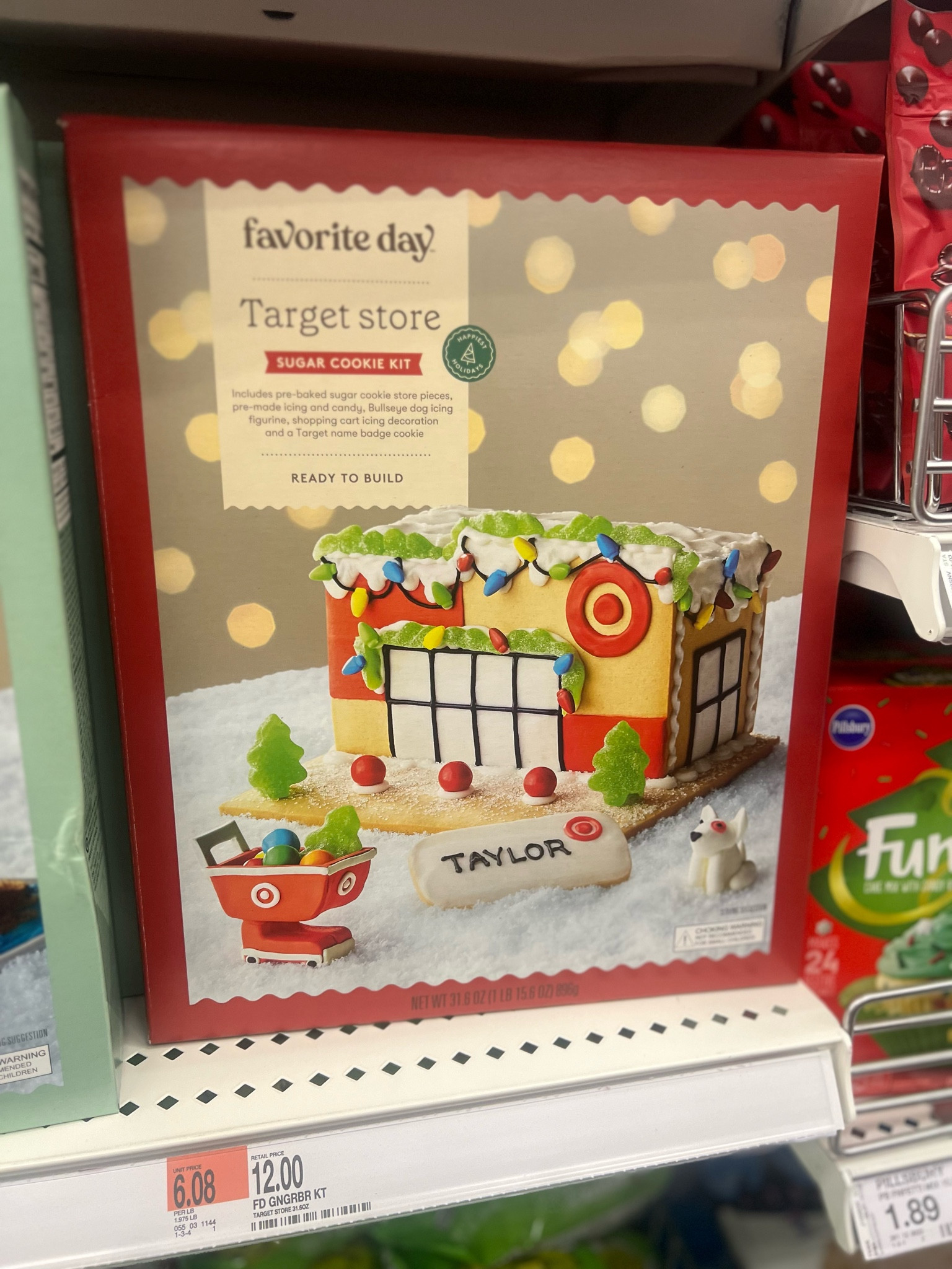 Christmas Target Store Sugar Cookie Gingerbread House Kit - 31.6oz - Favorite Day™

#LTKFamily #LTKKids #LTKHoliday
