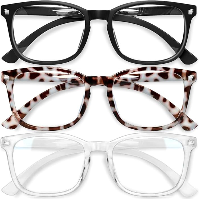 Gaoye Stylish Blue Light Glasses for Woman - Computer Glasses 99% Blue Light Blocking - Lightweig... | Amazon (US)