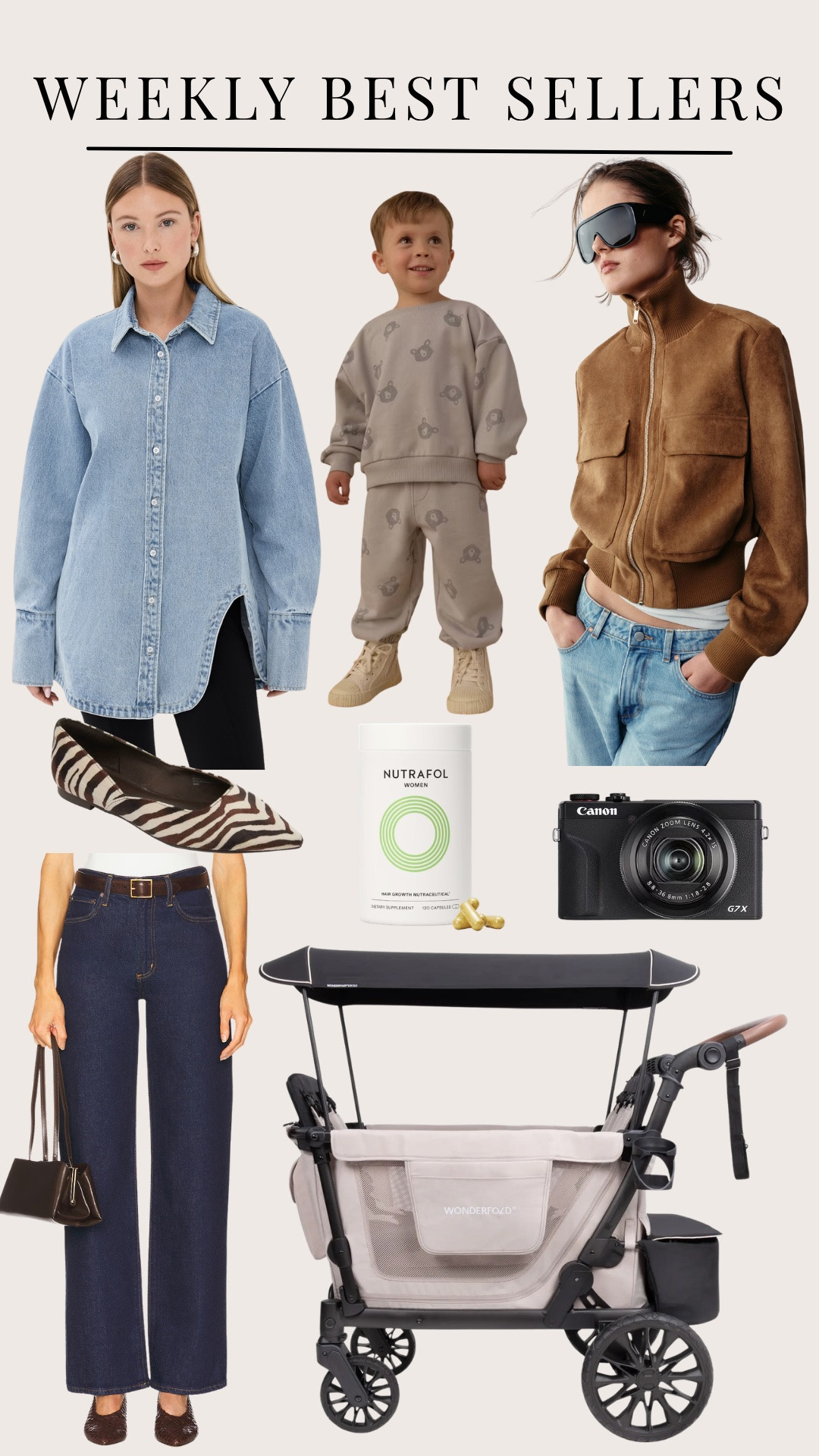 Your most shopped pieces from the past week! ✨

#LTKootd #LTKSeasonal #LTKKids