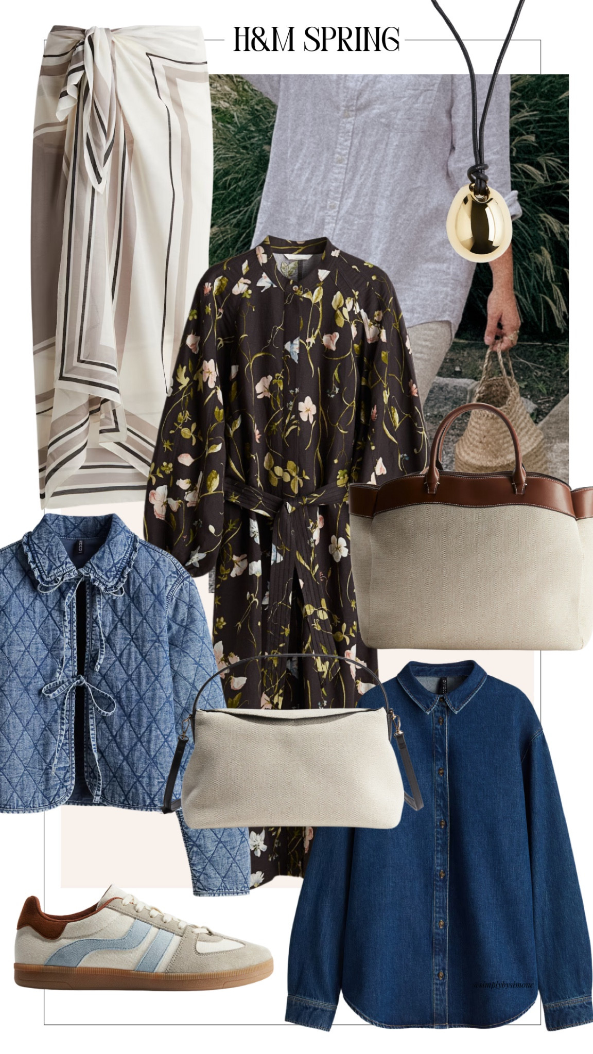 H&M spring new arrivals, spring capsule wardrobe 
