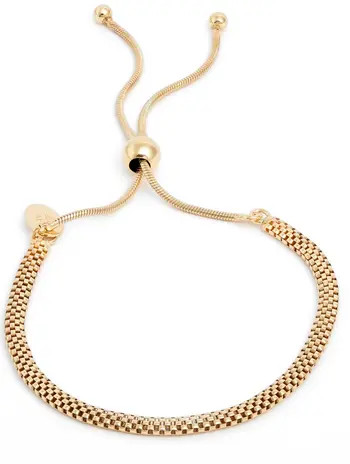 Argento Vivo Sterling Silver Argento Vivo Mesh Slider Bracelet | Nordstrom | Nordstrom