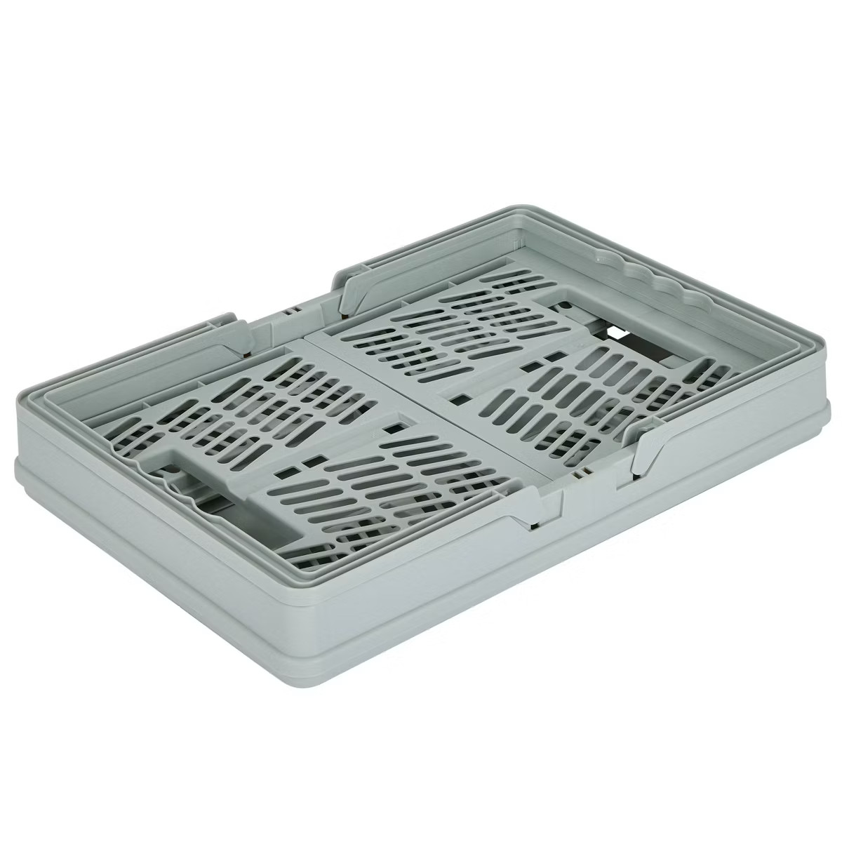 Simplify 28L Collapsible Storage Basket with Handle Gray | Target