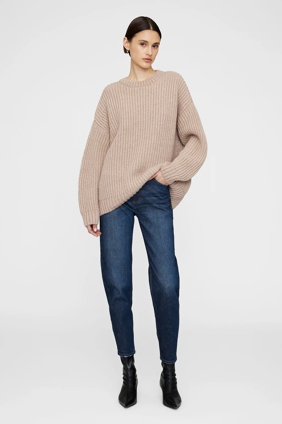 Sydney Crew Sweater | Anine Bing