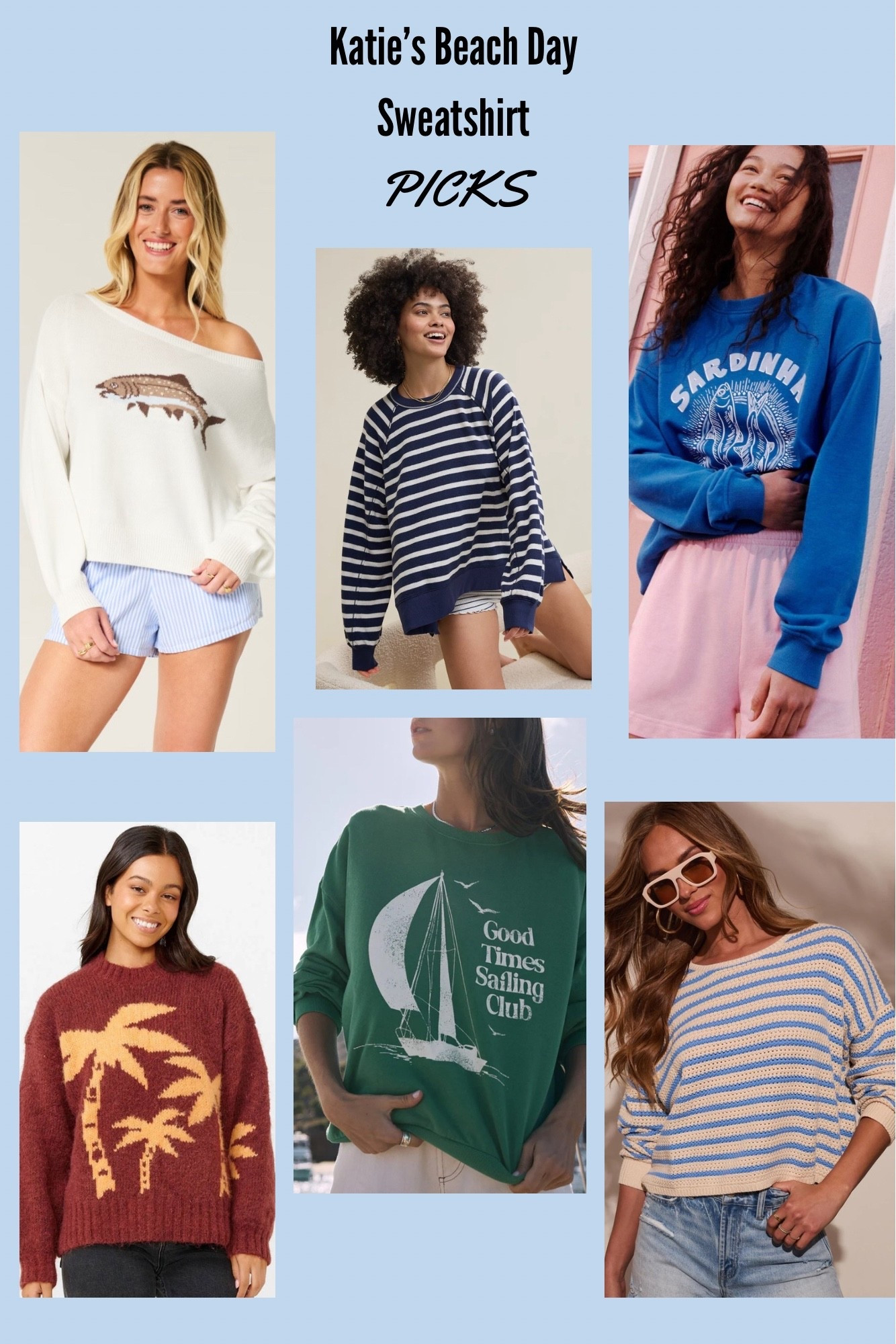 When it’s 65° in June and you’re at the beach….you’re going to look online for sweaters 🤷‍♀️
I’m falling for all of  these, what to choose, what to choose??!

#LTKFindsUnder50 #LTKFindsUnder100 #LTKSummerEdit