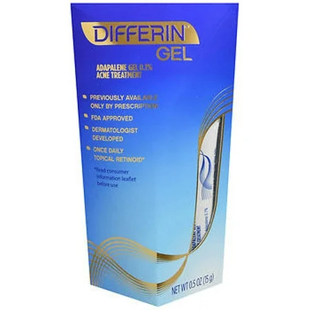 Differin Gel Acne Treatment - .5 oz | Walmart (US)
