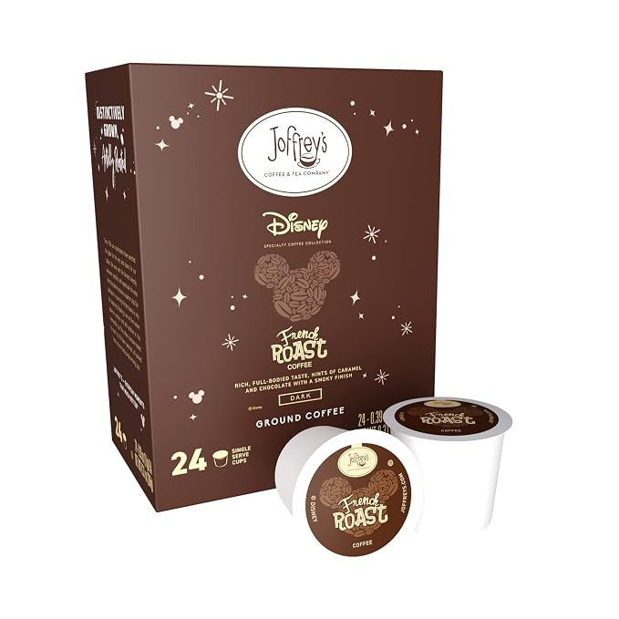 Joffrey's Coffee - Disney French Roast Blend, Artisan Dark Roast, Arabica Coffee Beans, Full-Bodi... | Amazon (US)