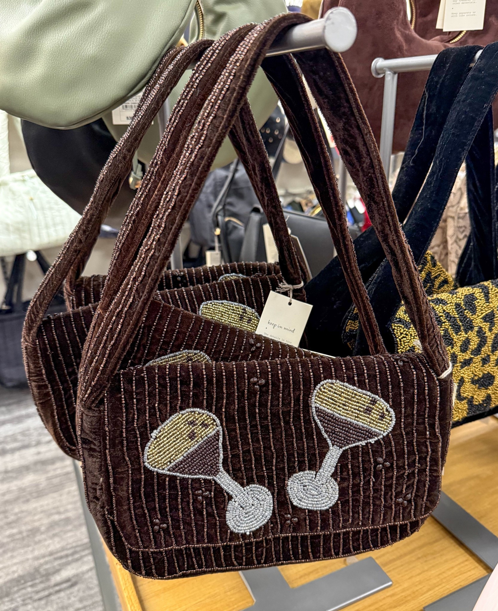 Love this embellished espresso martini bag 

#LTKootd #LTKFindsUnder50 #LTKgrwm