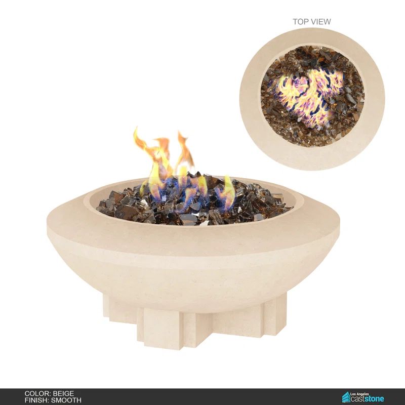 24 inches Concrete Fire Pit | Wayfair North America