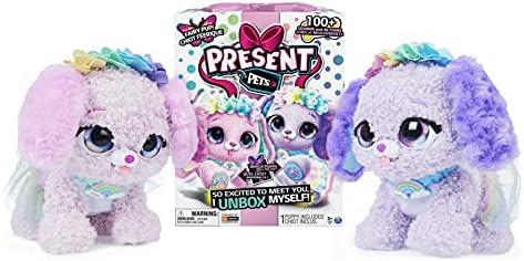 Amazon.com: Present Pets, Fairy Puppy Interactive Plush Toy with Over 100 Sounds and Actions (Sty... | Amazon (US)